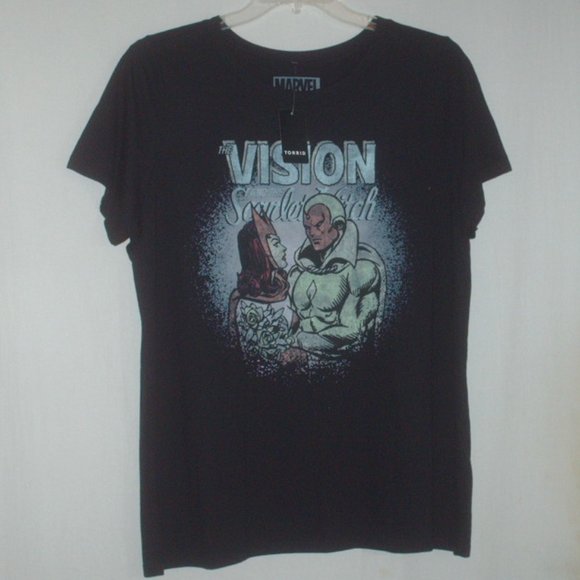 Marvel's The Vision & The Scarlet Witch ladies T-shirt New with tag by Torrid - Picture 4 of 4